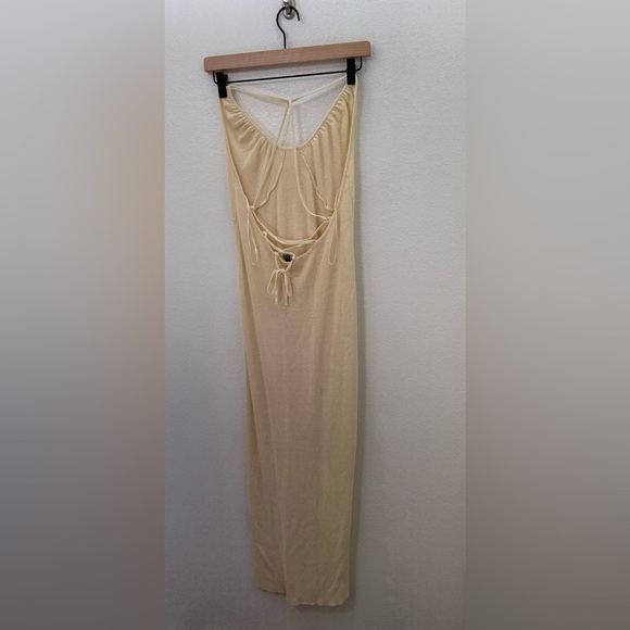 FREE PEOPLE Beach Honey Sweater Midi Dress Medium - Picture 8 of 13